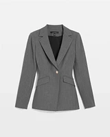 WHBM® One-Button Blazer Pinstripe