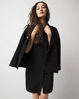 Mod Button Mini Dress