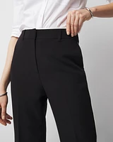 High-Rise Relaxed Trouser with Piping