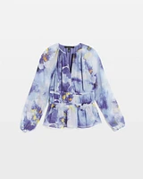 Floral Print Blouse