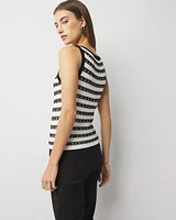 Textured Sweater Tank Top
