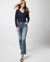 Snap Detail Dolman Sleeve Top