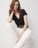 WHBM FORME™ All Ways Stretch Twist Front Tee