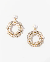 Frontal Hoop Statement Earrings