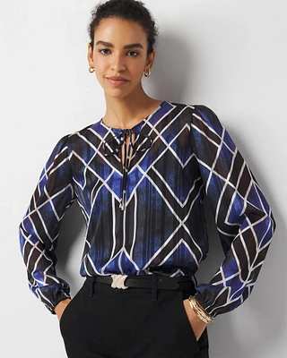 Tie Neck Blouse