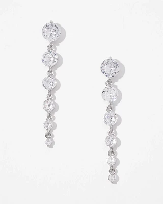 Crystal Linear Earrings
