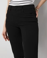 High-Rise Skinny Flare Jeans