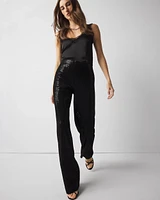 Wide Leg Sequin Pants