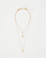 Convertible Quilted Pendant Necklace