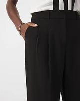 Pleated Wide Leg Pant