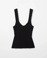 Ribbed Sweater Tank