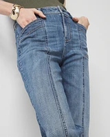 Extra High-Rise Novelty Pocket Trouser Jean