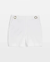 Extra High-Rise Novelty Waist Denim Short