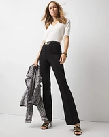 High-Rise Flared Trouser