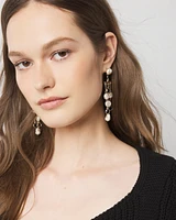 Black + White Statement Earrings