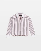 Petite Pocket Poplin Shirt