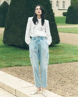 Petite Extra High-Rise Cargo Jean