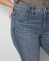 High-Rise Skinny Flare Jeans