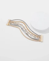 Mixed Metal Chain Bracelet