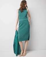 Petite Crochet Pencil Skirt
