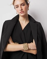 Gold Quilted Cuff