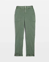 Mid-Rise Pret-A-Pedi Straight Crop Pants