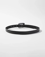 Crystal Buckle Pant Belt