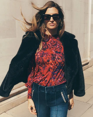 Faux Fur Coat