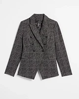 WHBM® Knit Plaid Studio Blazer