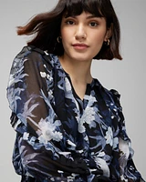 Long Sleeve Ruffle Dress