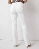Extra High-Rise Belted Skinny Flare Jean