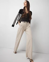 Pleated Wide Leg Pants