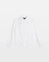 Floral Cutwork Shirt