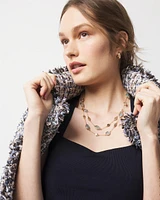 Blue Stone Convertible Necklace