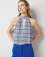 Cut Out Tie-Neck Halter