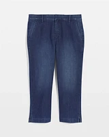 High-Rise Capri Jean