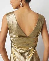 Petite Satin Slip Dress