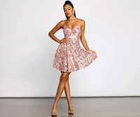 Kari Formal Sequin Party Dress