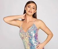 Shelly Sequin Bodycon Mini Dress