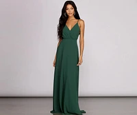 Vaughan Chiffon Gown