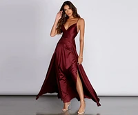 Taylar Satin Gown