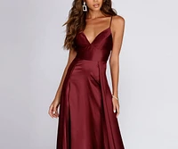 Taylar Satin Gown