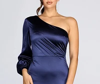 Beatrix Satin Gown