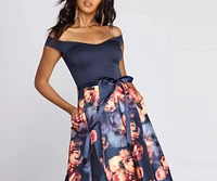 Tatianna Floral Gown