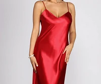 Yadira Formal Satin Dress