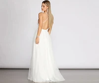 Maxine A-Line Tulle Dress