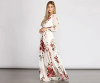 Rita Floral Chiffon Dress