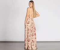 Lydia Floral A-Line Dress