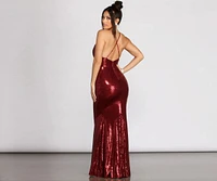 Viva Formal Sequin Mermaid Dress