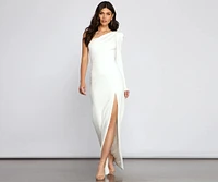 Kimberly One-Shoulder Formal Dress